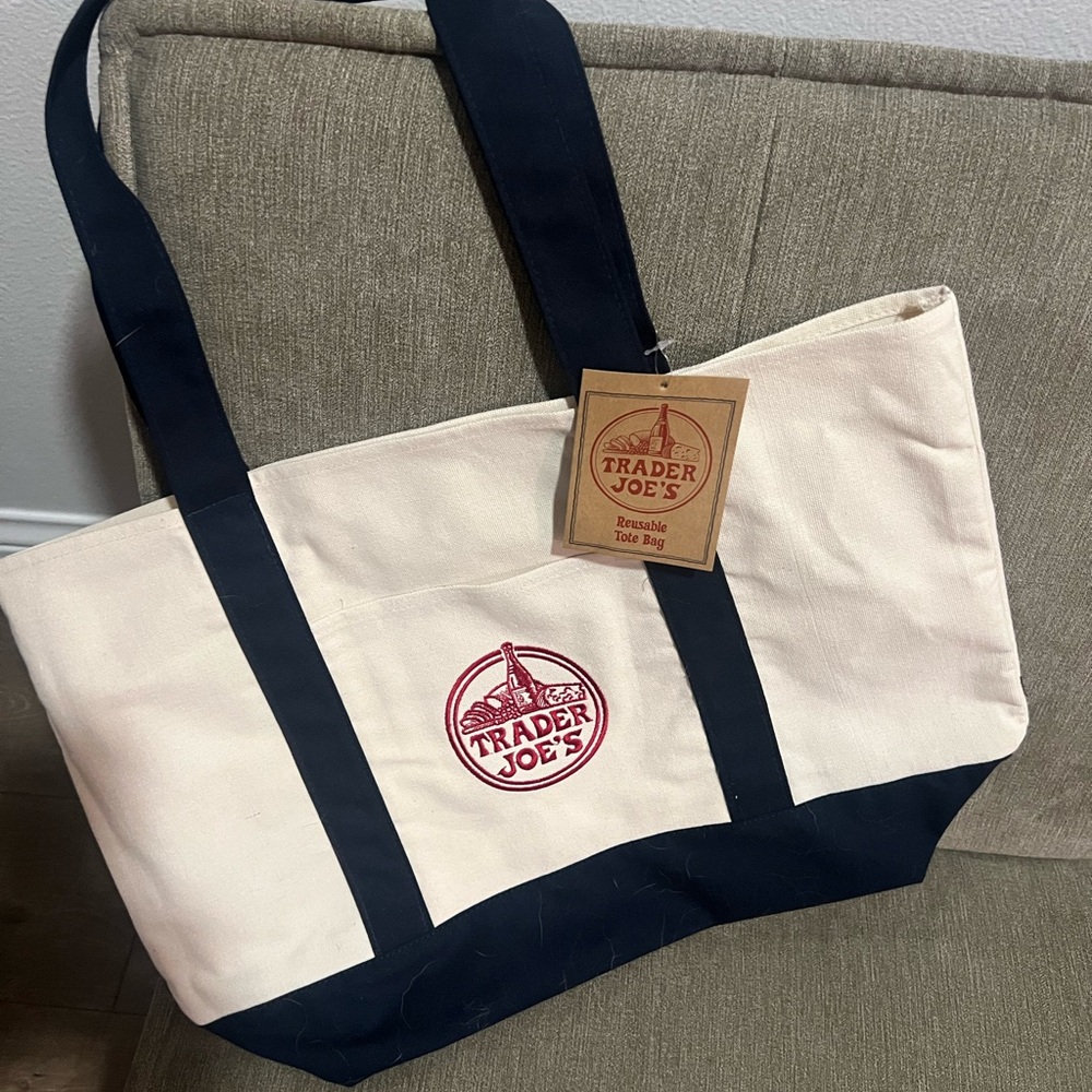 Trader Joe's Canvas Tote Bag